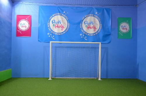 Sala Fútbol césped artificial